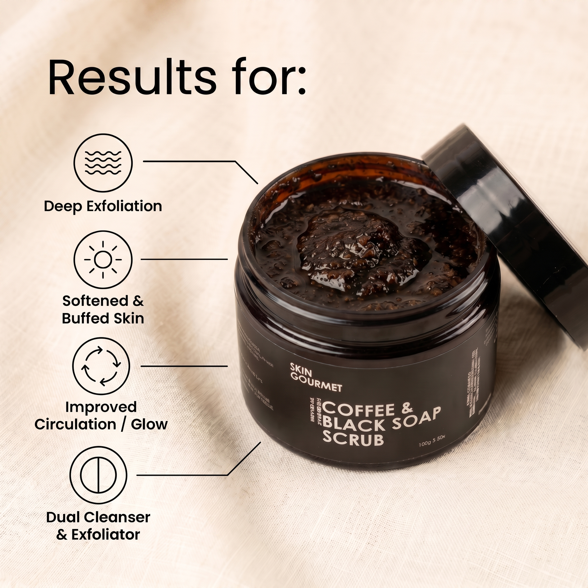 Coffee & Black Soap Scrub